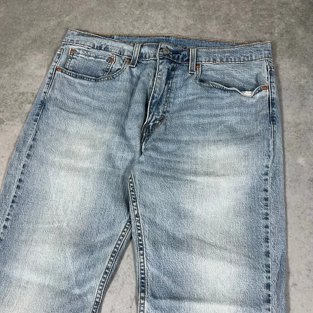 Levi's 527 Bootcut Jeans Men's Light Wash Denim Size 34x30
